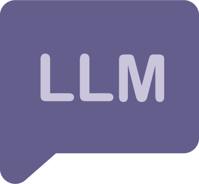 LLM chat icon