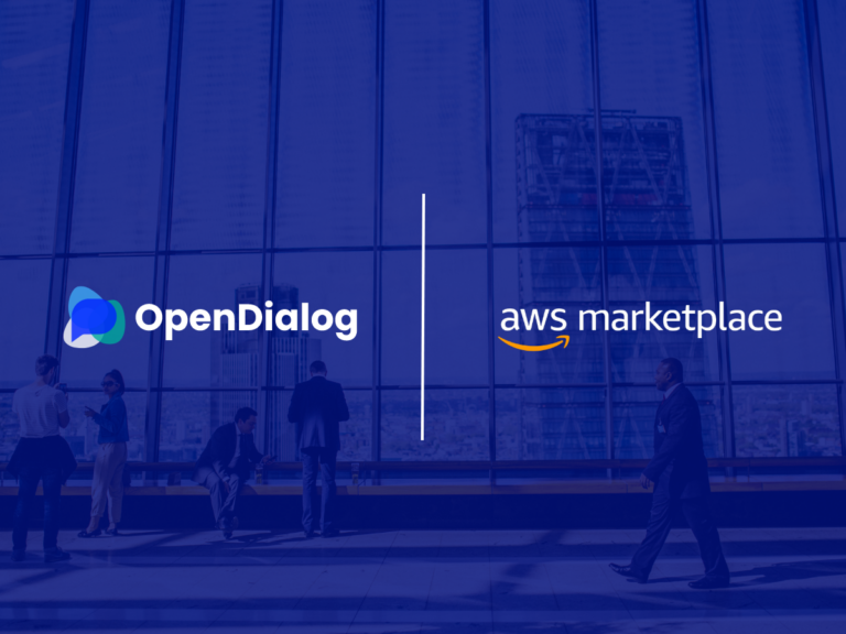 OpenDialog launches on AWS marketplace
