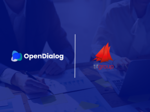 tifgroup announces partnership with opendialog